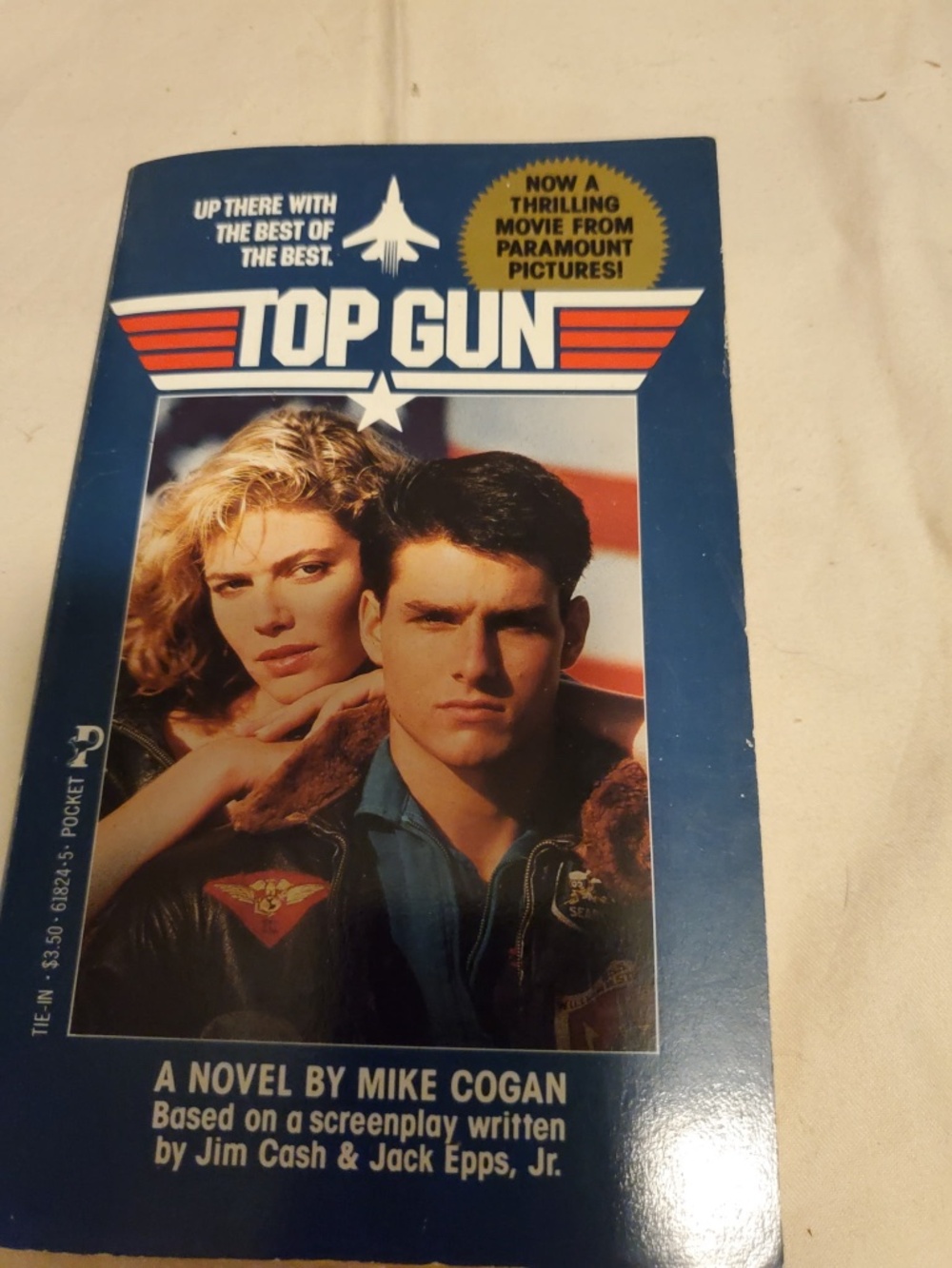 Book by Mike cogan titled top gun
